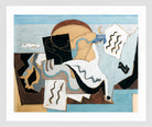 Louis Marcoussis Print, La Colombe Poignardée (1927) in a white frame