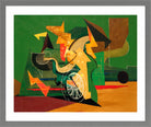 Louis Marcoussis Print, La Roue (1938-40) in a light grey frame