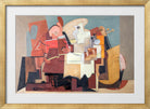 Louis Marcoussis Print, Le Lecteur (1937) in a gold frame