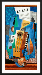 Louis Marcoussis Print, Lulli (1919) in a black frame