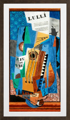 Louis Marcoussis Print, Lulli (1919) in a brown frame