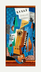 Louis Marcoussis Print, Lulli (1919) with an off-white border for rolled canvas