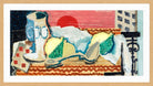 Louis Marcoussis Print, Nature Morte À La Cuillère (circa 1925) in an oak frame