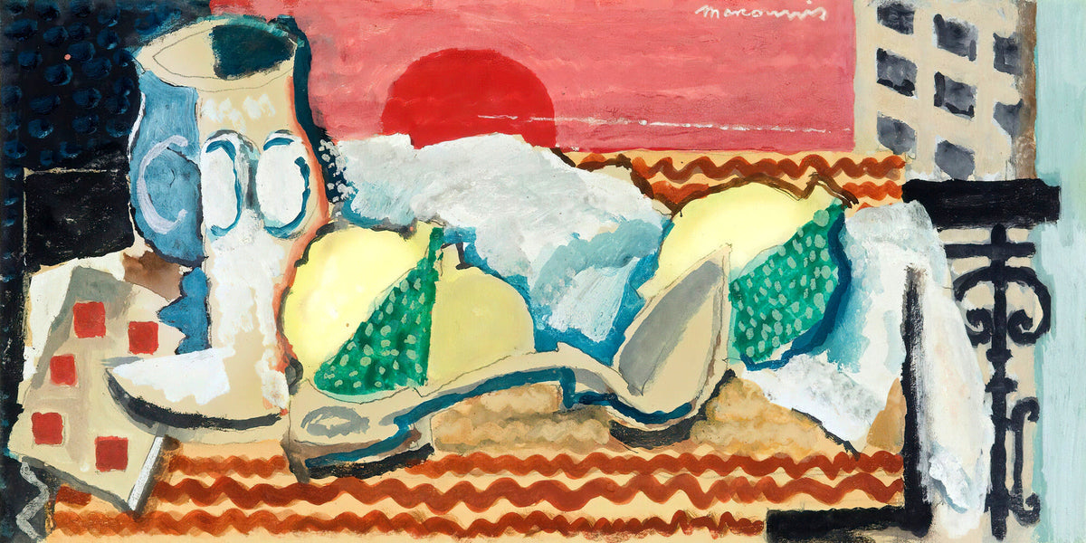 Louis Marcoussis Print, Nature Morte À La Cuillère (circa 1925) as an unframed print
