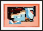 Louis Marcoussis Print, Nature Morte À La Grande Ourse (1926) in a black frame