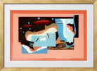 Louis Marcoussis Print, Nature Morte À La Grande Ourse (1926) in a gold frame
