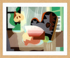 Louis Marcoussis Print, Nature morte à la palette (1927) in an oak frame