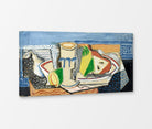 Louis Marcoussis Print, Nature morte au verre et à la poire (1920) as a ready-to-hang canvas panel