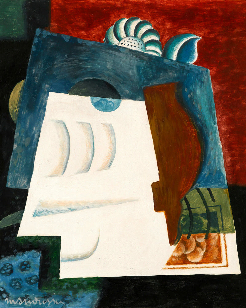 Louis Marcoussis Print, Nature Morte Avec Enveloppe as an unframed print