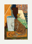Louis Marcoussis Print, Nature Morte (circa 1912) with an off-white border for rolled canvas