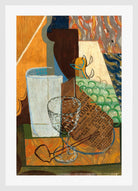 Louis Marcoussis Print, Nature Morte (circa 1912) in a white frame