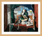 Louis Marcoussis Print, Night Café in an oak frame