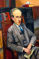 Louis Marcoussis Print, Portrait de Ronald Davis (1924) as an unframed print