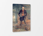Louis Marcoussis Print, Portrait of Roland Dorgelès as a ready-to-hang canvas panel