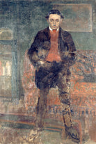 Louis Marcoussis Print, Portrait of Roland Dorgelès as an unframed print