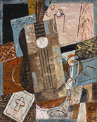 Louis Marcoussis Print, Still Life with Guitar (1914) as an unframed print