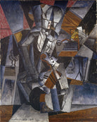Louis Marcoussis Print, The Musician (1914) as an unframed print