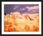 Louis Michel Eilshemius Print, Approaching Storm — black frame