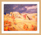 Louis Michel Eilshemius Print, Approaching Storm — oak frame