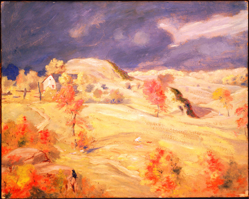 Louis Michel Eilshemius Print, Approaching Storm — unframed