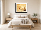 Louis Michel Eilshemius Print, Autumn Landscape — Bare Trees and Snow — bedroom