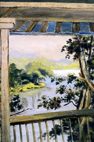 Louis Michel Eilshemius Print, Balcony, Delaware Water Gap — unframed