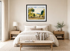 Louis Michel Eilshemius Print, Cabs for Hire — bedroom