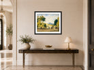 Louis Michel Eilshemius Print, Cabs for Hire — hallway