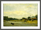 Louis Michel Eilshemius Print, Kingsbridge — dark grey frame