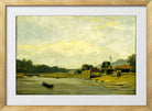 Louis Michel Eilshemius Print, Kingsbridge — gold frame