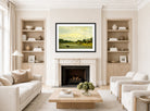 Louis Michel Eilshemius Print, Kingsbridge — living room roomset