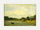 Louis Michel Eilshemius Print, Kingsbridge — rolled canvas