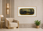 Louis Michel Eilshemius Print, Landscape — art deco roomset