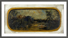 Louis Michel Eilshemius Print, Landscape — dark grey frame