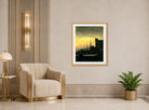 Louis Michel Eilshemius Print, New York Roof Tops — art deco roomset