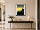 Louis Michel Eilshemius Print, New York Roof Tops — hallway