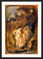 Louis Michel Eilshemius Print, Nude in Forest — black frame