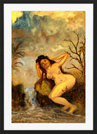 Louis Michel Eilshemius Print, Portrait of Rose Marie — black frame