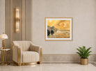 Louis Michel Eilshemius Print, Rocky Seashore — art deco roomset