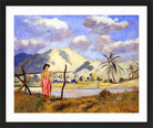 Louis Michel Eilshemius Print, Samoa — black frame