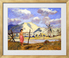 Louis Michel Eilshemius Print, Samoa — gold frame