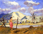 Louis Michel Eilshemius Print, Samoa — unframed