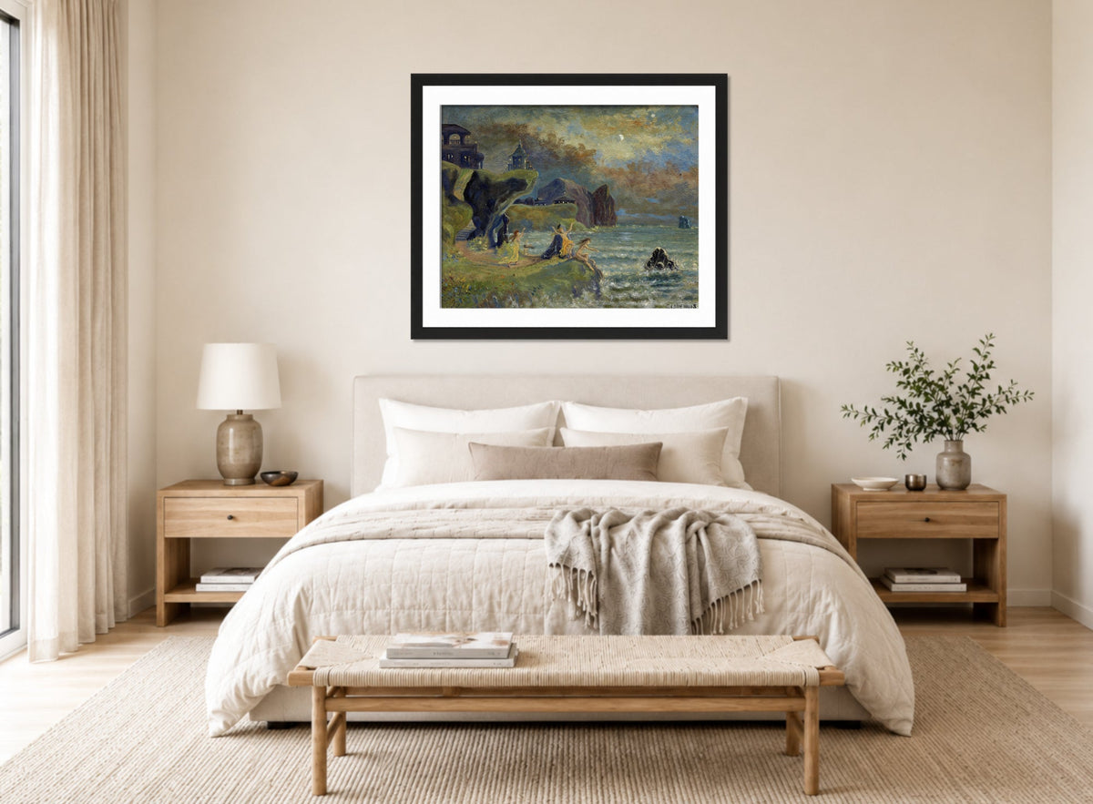 Louis Michel Eilshemius Print, Sirens of the Sea (1908) — bedroom