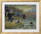 Louis Michel Eilshemius Print, Sirens of the Sea (1908) — gold frame