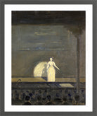 Louis Michel Eilshemius Print, The Concert Singer — dark grey frame