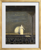 Louis Michel Eilshemius Print, The Concert Singer — gold frame