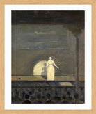 Louis Michel Eilshemius Print, The Concert Singer — oak frame