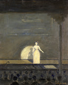 Louis Michel Eilshemius Print, The Concert Singer — unframed