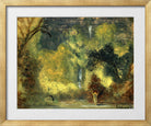 Louis Michel Eilshemius Print, The Pool — gold frame