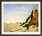 Louis Michel Eilshemius Print, Yuma, Arizona — brown frame
